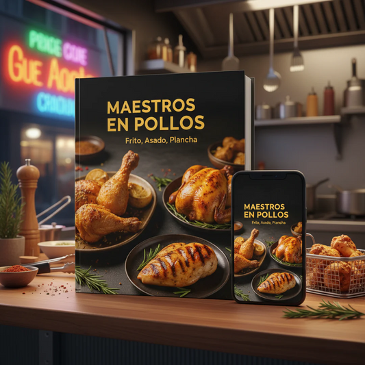 🍗 Experto en Pollos Recetas y secretos del pollo crujiente, jugoso y callejero mas famoso del mundo